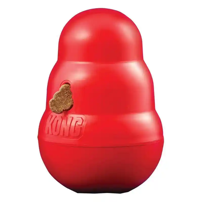 Kong Wobbler Dispensing Toy And Feeder Large Red