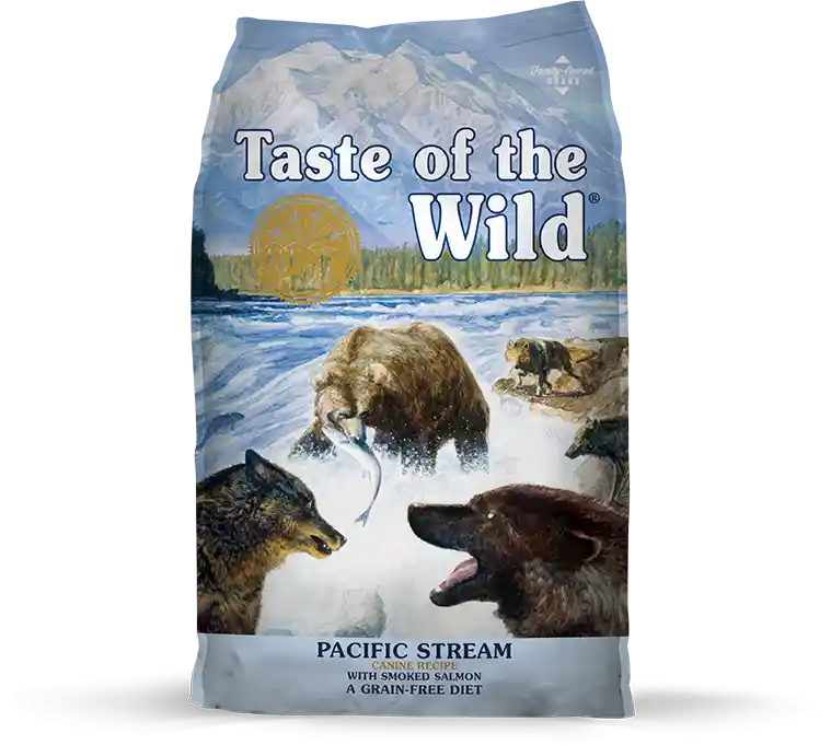 Taste Of The Wild Pacific Stream - Smoked Salmon - Dry Dog Food - 5 lb.
