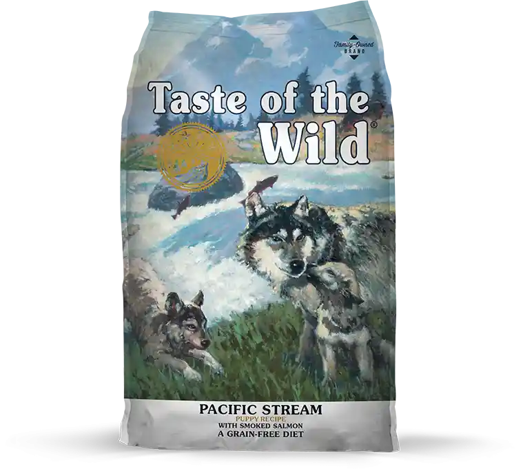 Taste Of The Wild Pacific Stream - Smoked Salmon - Puppy Dry Food - 5 lb