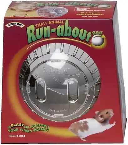 Hamster Run-about Ball 7" Clear