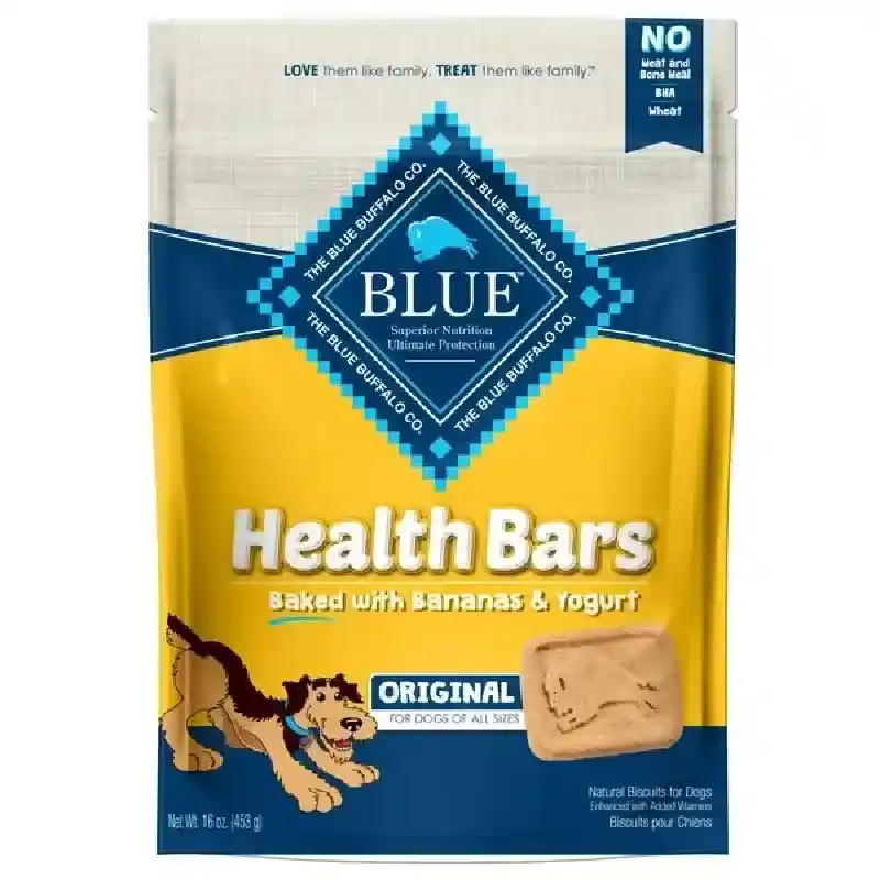 Blue Buffalo Dog Healthy Biscuit Banana & Yogart 16 Oz