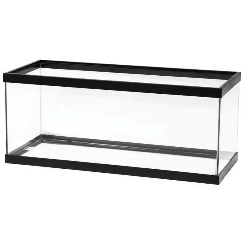 Aga 20 Gallon Long Black Trim Aquarium 30x12x12"