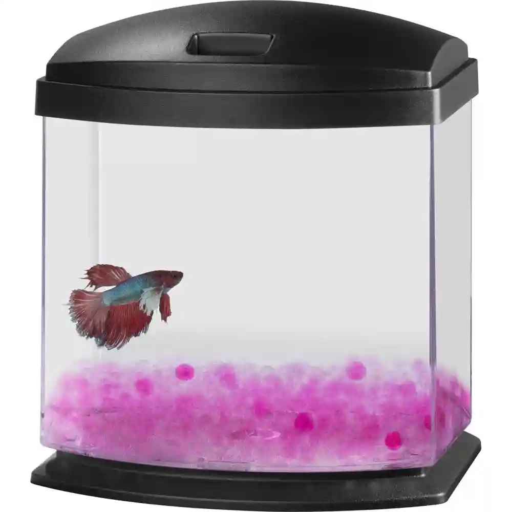Aqueon Pure Betta Beads Pink 12oz